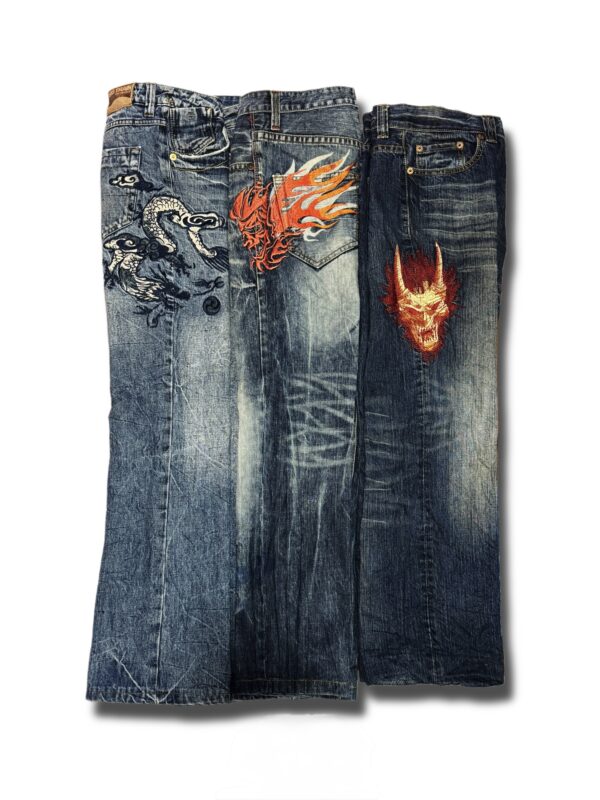 Dragon & Skull Embroidered Series (50 Lots)