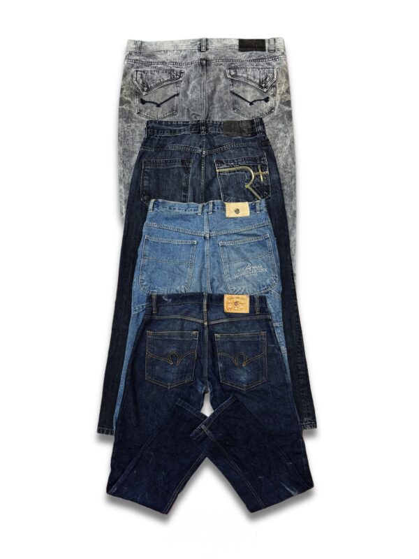 Vintage Denim Fusion - Mixed Lot of 50 Jeans