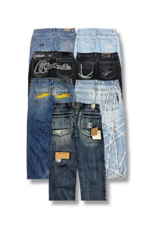 Lot 1- Hip Hop x Japanese Embroidered Jeans