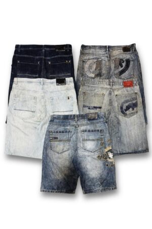 Lot 3- Y2K Hip Hop Japanese Embroidered Shorts