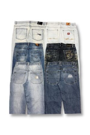 Lot 3- Hip Hop x Japanese Embroidered Jeans