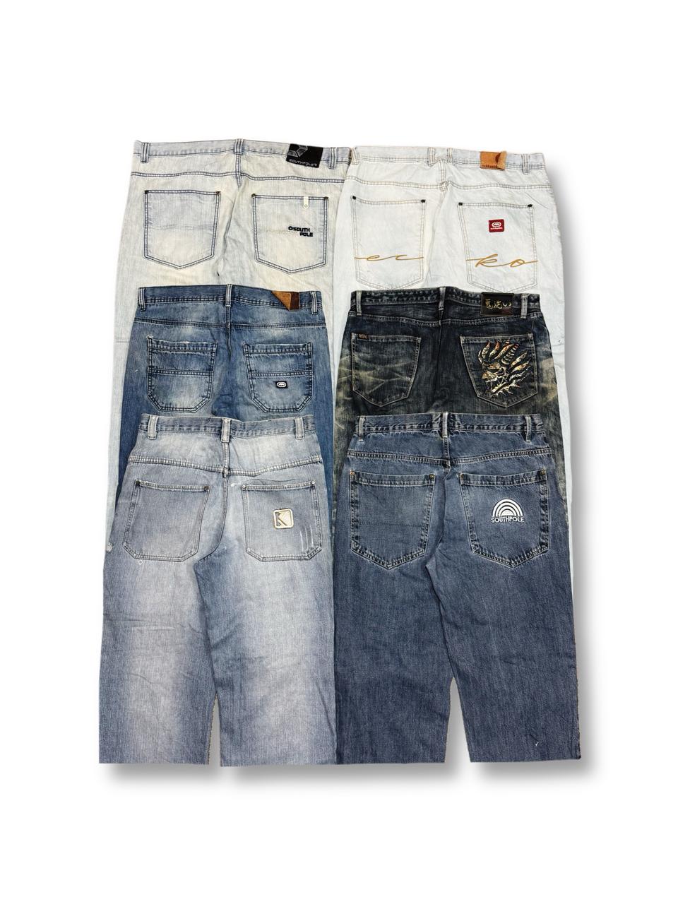 Lot 3- Hip Hop x Japanese Embroidered Jeans