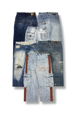 Lot 4- Hip Hop x Japanese Embroidered Jeans