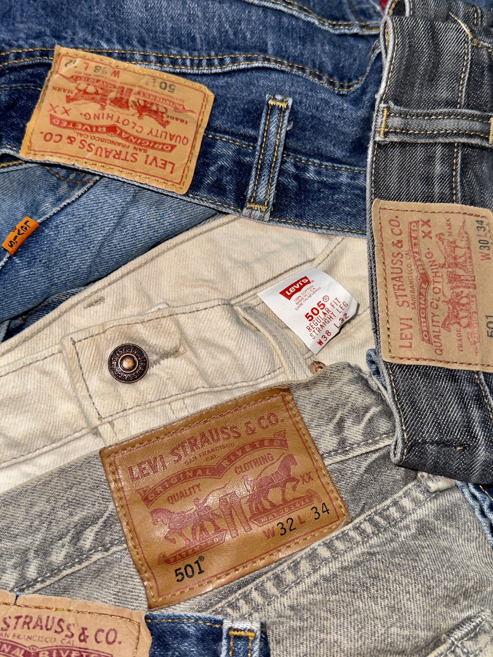 Levi's Mix Lot (501 & Orange Tab)
